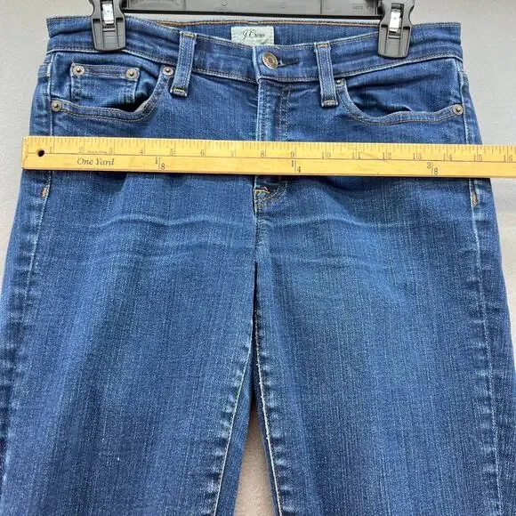 J.Crew Trademark Jeans Women's Toothpick Skinny Size 27(4) Modern Preppy Casual - Picture 9 of 12